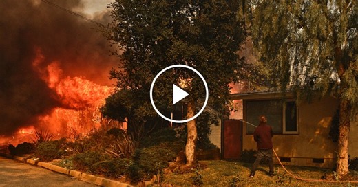 Wildfire Burns Quickly in Southern California