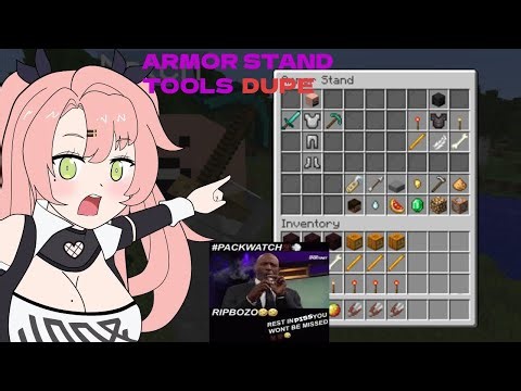 Minecraft how to dupe with Armorstandtools