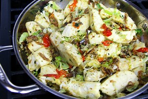 Learn how to make an amazing one pot dish with roasted breadfruit and prepared smoked herrings, as it's done in the Caribbean. With simple step by step instructions, Chris will show you how to make this comforting meal packed with island flavors. More @ CaribbeanPot.com | Caribbean Pot