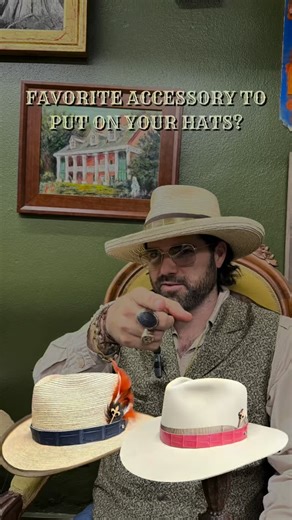 154 reactions · 7 comments | King of the swamp gator bands are my all-time favorite accessory ⚜️ #thecajunhatter #colbyhebert #downtownlafayette #customhats | Colby Hébert The Cajun Hatter | Facebook