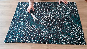 Cut in 5 Minutes, Sew in 10! No Tailoring Skills Needed for This Skirt