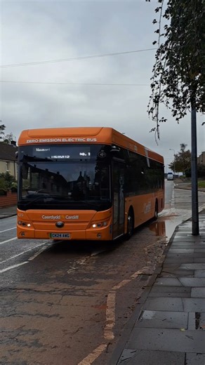 *W DRIVER 🔥* Cardiff Bus 439 on the 45 to St Mellons #cardiffbus #buses