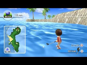 Wii Sports Resort - Golf: Jesus Mode