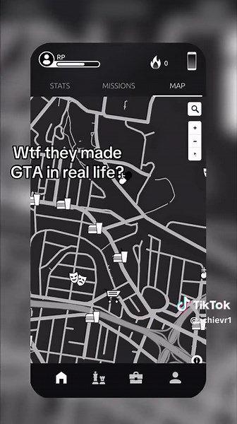 this app lets you do daily missions and see your real life stats like fitness, money, learning etc, so you can level up IRL. you can start a business just like in GTA but in real life and so much more. search Achievr app in the app store now. #gta5 #gta6 #gtairl #gtav #improvement