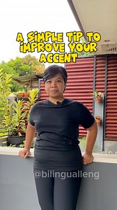 1.1M views · 31K reactions | A SIMPLE TIP TO IMPROVE YOUR ACCENT WHEN SPEAKING ENGLISH #bilingualleng #oneminuteenglish #esltutor #americanenglish #ImproveYourAccent #englishaccent | Bilingual Leng | Facebook