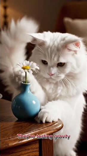 Why Do Cats Knock Things Over? 😹💥 The Funny Science Behind Feline Chaos!