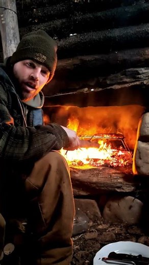 Bushcraft Steak on Fire… Best Way to Cook It? 🔥🥩