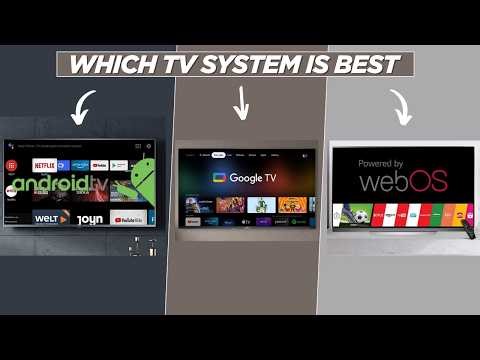 Android TV vs Google TV vs webOS (Which Smart TV Platform Wins?)