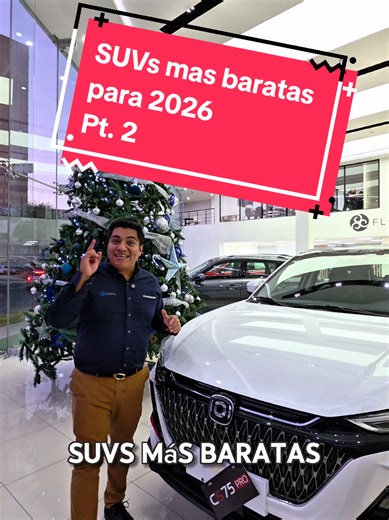 Las SUVs más baratas para 2026: Guía completa