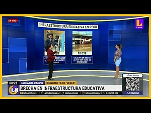 Infraestructura educativa 🏫🚨 ¿Cuál es el estado de los #colegios en Perú?