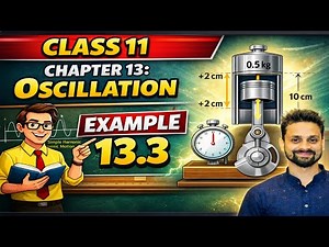 Example 13.3 | Class 11 Physics Chapter 13 | Oscillations | NCERT Solution | Sadhana Classes
