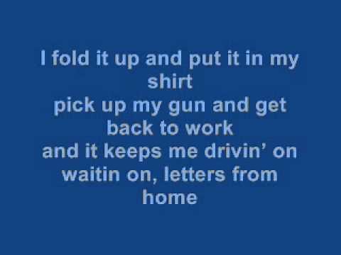 Letters From Home Lyrics - John Micheal Montgomery