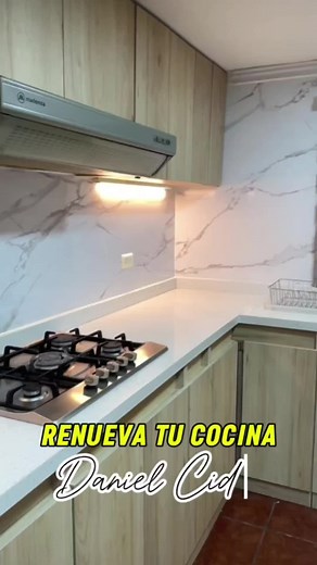 Renueva tu cocina con nuestras planchas mármol de pvc como lo hizo nuestro cliente @danielcid #ypf #parati #marmol #marmolpvc #cocinas #remodela #decoraciones #decorax
