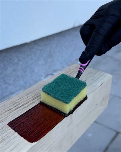 1M views · 2.3K reactions | Brush & Sponge Painting Hack | Magic Hands Creations | Facebook