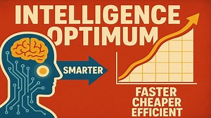 Why the "Intelligence Optimum" Misses the Point