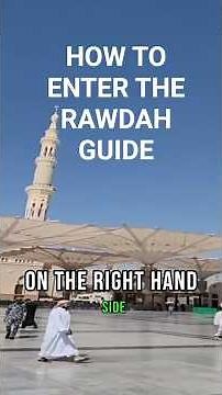Step-by-Step Guide To Enter Masjid Nabawi Walking Tour #shorts #travel #madina