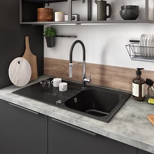 Transform your kitchen with our top-notch Delinia sinks, only at Leroy Merlin! 😍 Incredibly durable with a 10-year guarantee, they're also scratch-resistant, heat-resistant, and easy to keep sparkling clean! ✨ Don't wait, shop in-store or online today and make your kitchen dreams come true! https://bit.ly/4cQL150 💫 #LeroyMerlinSA #KitchenSinks #QualityGuaranteed #HassleFreeCleaning #HappyHome #Delinia Offers are valid from 5-30 April 2024. Ts & Cs apply. | Leroy Merlin South Africa