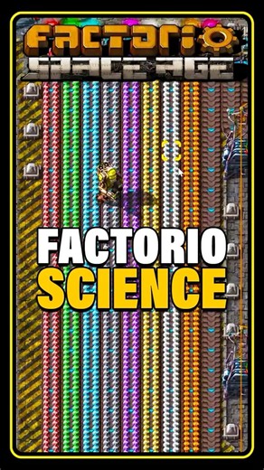 How to Make Science Interesting - Wierd Science in Factorio Space Age Ribbon World Mod