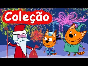 Kid-E-Cats em Portugues | Coleção dos episódios | Desenhos para crianças