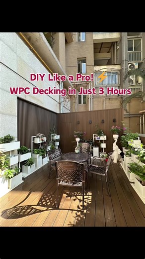 DIY Decking Project: WPC Decking in Just 3 Hours
