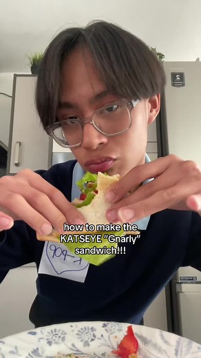 How to Make Gnarly Katseye Sandwich - TikTok Recipe