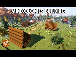 Minecraft MineColonies: Building My Dream Cozy Town