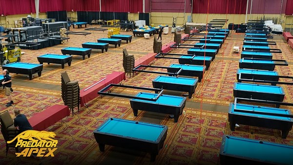 It’s a #PredatorApex takeover in Alberta, Canada. Proud to see all the Apex 7ft Premier League Edition Tables at the CueSports International - CSI Western Canadian Championships last week. #BilliardTable #PredatorCues | Predator Cues