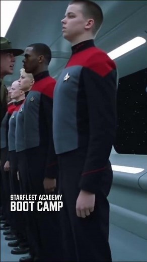 Starfleet Boot Camp — “Gunny” Arrives 🔥 #StarTrek #bootcamp