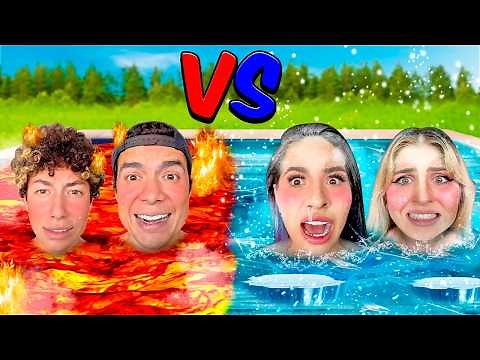 24 HOURS IN A COLD POOL vs. HOT POOL!!