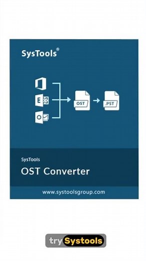Convert OST to PST in Seconds with A Reliable Software Developed by SysTools #osttopst #ostpst