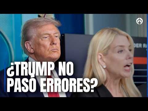 Trump da cortón a Pam Bondi ¿por caso Epstein?, pese a ser su "amiga leal"