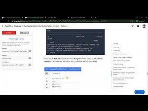 App Dev: Deploying the application into kubernetes engine Python | Qwiklabs