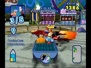 Spongebob's Boating Bash Wii Escape Mode Gameplay (September 2024)