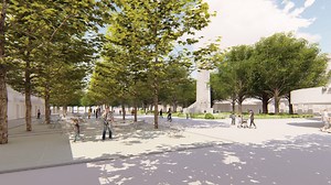 Commissioners table discussion on first phase of Alamo Plaza changes, Cenotaph relocation