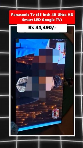 Panasonic Tv (55 Inch 4K Ultra HD Smart LED Google TV)