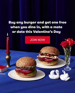57 reactions · 191 comments | For the love of Healthy Burgers. Join Relish before Feb 14 and we’ll gift you 2 for 1 burgers when you dine in on Valentine’s Day. | Grill'd | Facebook