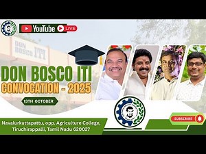 Don Bosco ITI, AMSAM, Trichy CONVOCATION 2025