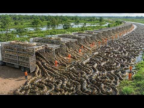 Vietnam Is Raising Millions Of Giant Pythons That Nearly Overwhelmed The US In Florida