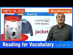Learn English | Reading for Vocabulary | Level A | Lesson 03 | Brian Stuart (미국교과서) (영어 강의)