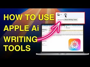 How to Use Apple Intelligence Writing Tools on Mac? Activate Apple Intelligence Tools in MacOS