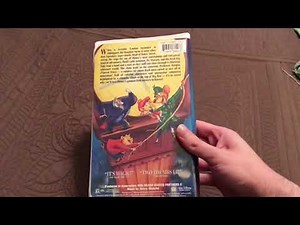 The Great Mouse Detective VHS Overview (35th Anniversary Edition)