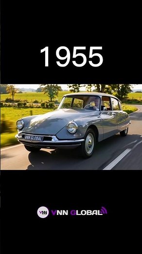 Evolution Of Citroen DS (1955-1975) #shorts