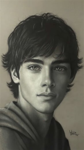Hyper-realistic Joseph portrait drawing: Freehand techniques for detailed mastery