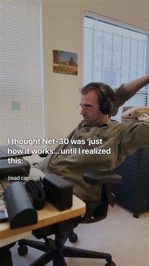 1.6K views | I used to think Net-30 was just… normal. Part of doing...