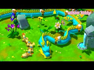 Cute Giant Dragon Snake 3D | Wilson Kiddy Game
