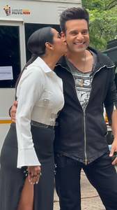 Krushna Abhishek And Kashmira Shah Spotted At Laughter Chefs Season 2 Set! #KrushnaAbhishek #KashmiraShah #bollywood #celebrity #virals | Movie Review Preview