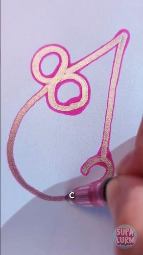 How to Draw a Cute Mouse Using Just Numbers! 🐁🖍️