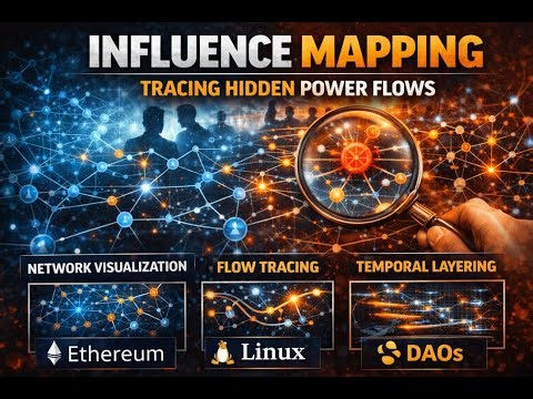 Influence Mapping: Tracing Power Flows in Decentralized Systems