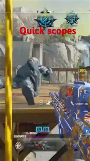 Working on the quick scope game #warzone #cod #shorts #quickscope