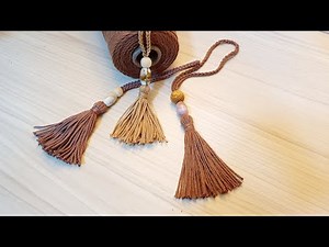 Crochet Tassel Step-by-Step Tutorial | Learn How to Make It and Make Your Bags More Sophisticated!